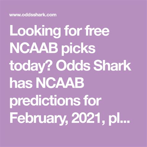 shark odds ncaab|ncaa score predictions today.